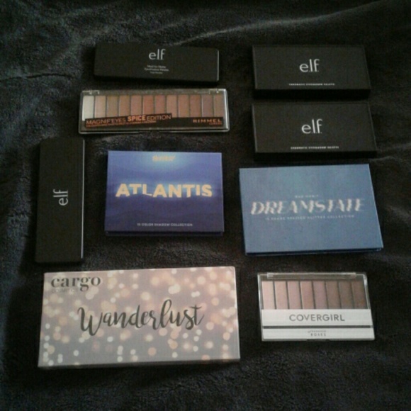 ELF Other - 9 Eyeshadow Palettes Bundle ELF Cargo Bad Habit